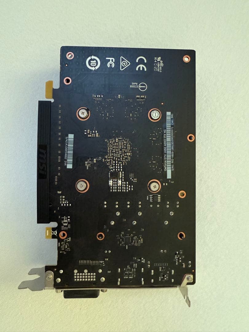 MSI GeForce GTX1650 AERO ITX 4G グラボ