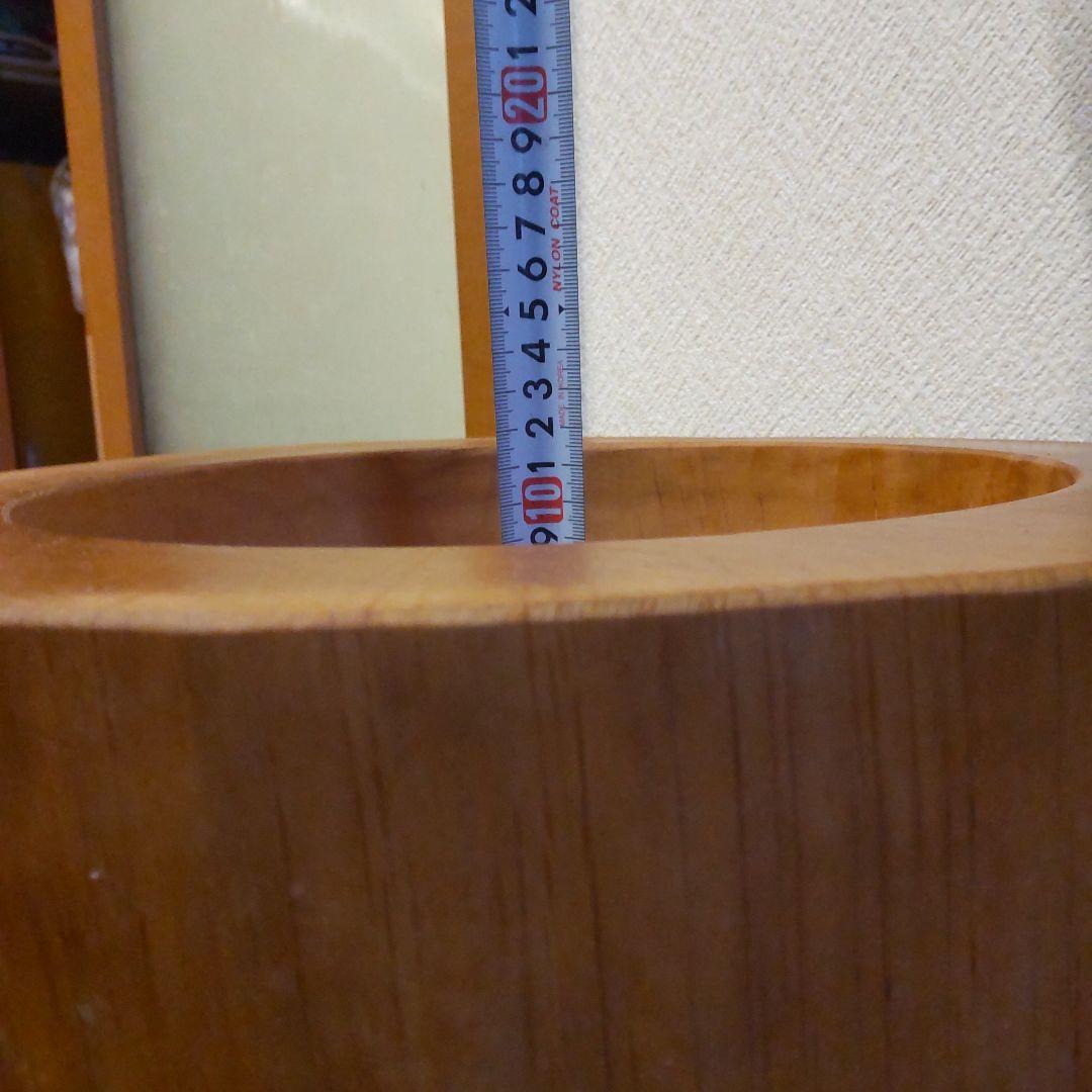 あらぽん　ミニうす　臼と杵　原木くり抜きタイプ