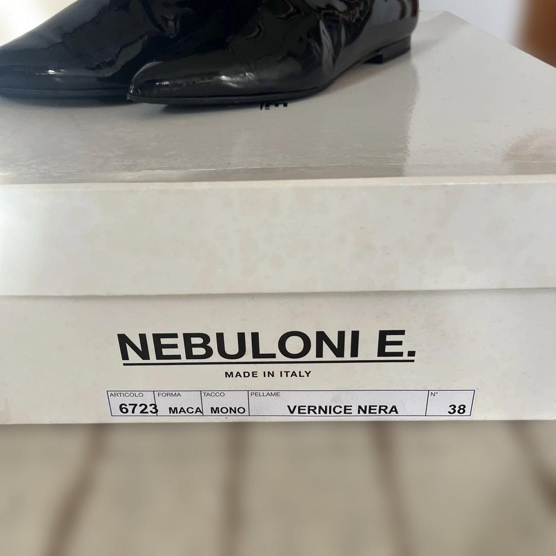 I*O様 NEBULONI E. ブラックロングブーツ 38