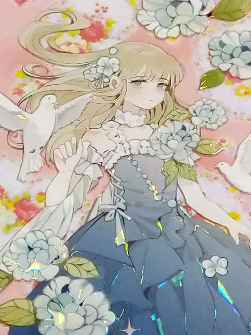 ✩のこり２✩J968＃花间精灵(贝壳光)迷雾切り売り海外人物マステ女の子