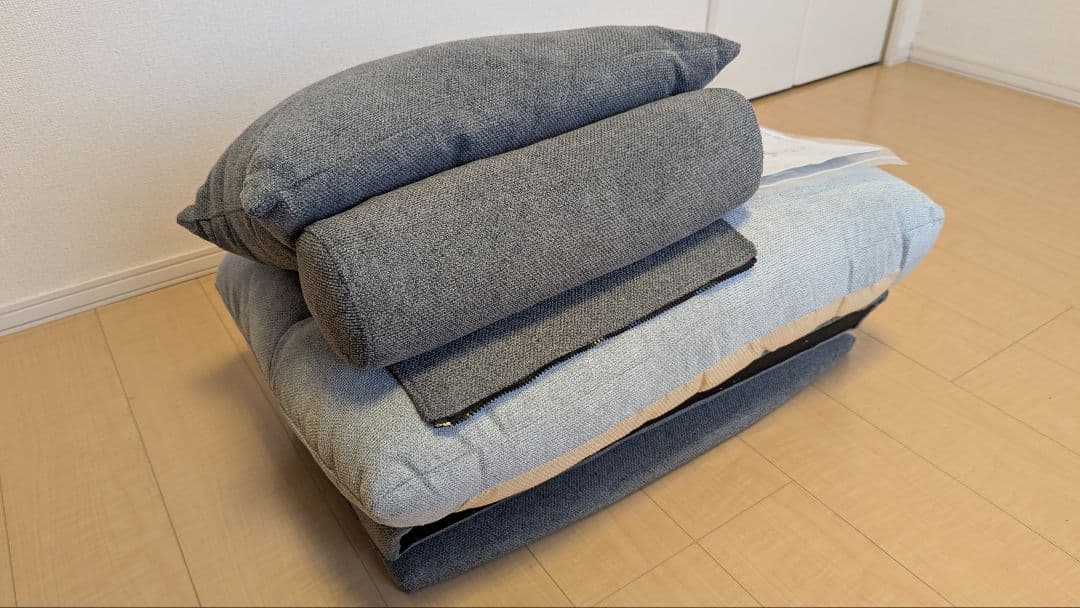 ニトリ「背もたれクッション」（ソファベッドMB07 GY 付属品）