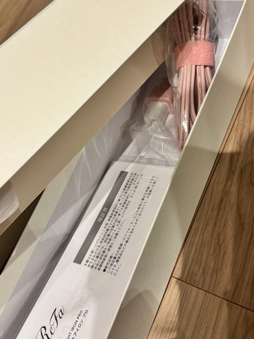 Refa リファストレートアイロンプロピンク、ヘアミルク