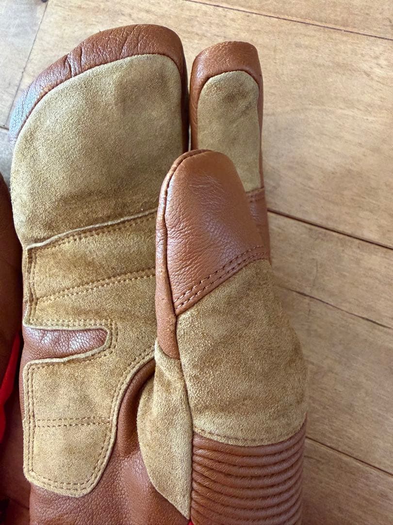 MILLET ミレー スキー グローブ 手袋 レザー 登山 プリマロフト