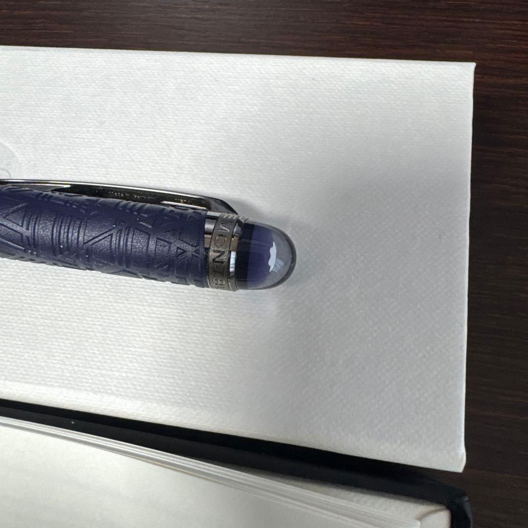 MONTBLANC スターウォーカー　スペースブルー　レジン　ボールペン