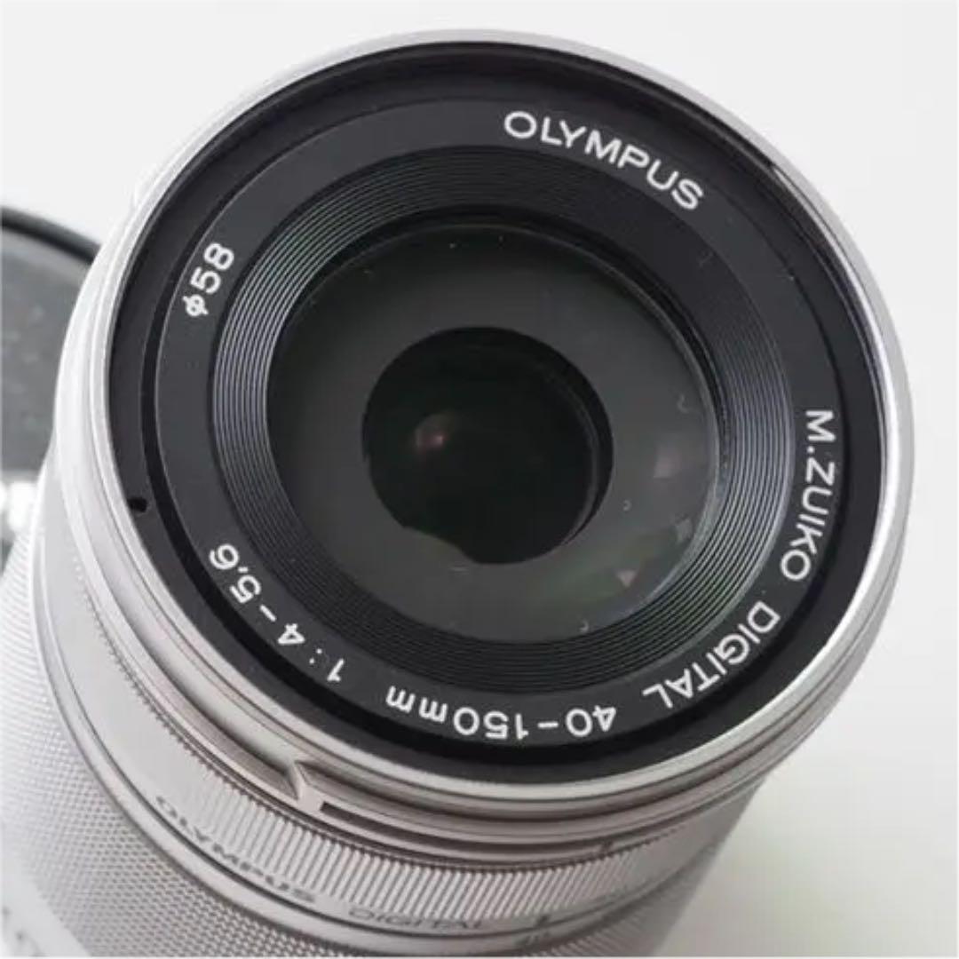 【美品】オリンパスM.ZUIKO40-150mm望遠レンズ スポーツ撮影で大活躍