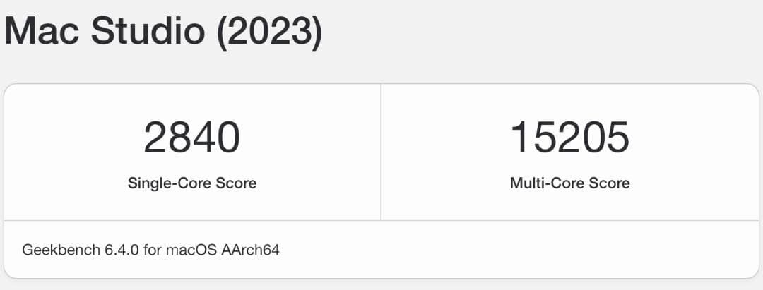 Macデスクトップ 2023 Mac Studio M2 MAX/12c/38c/64G/1TB