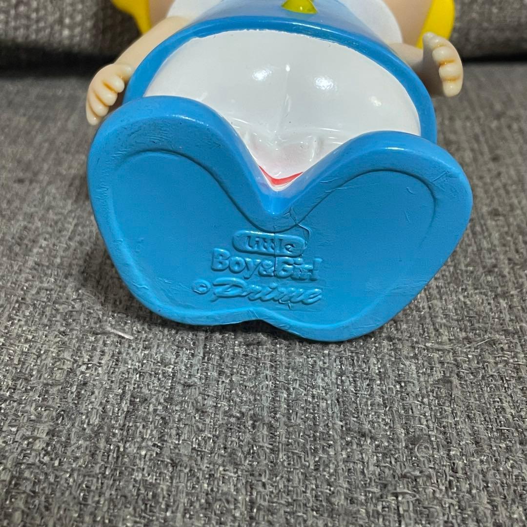 little boy&girl 貯金箱 男の子と女の子　ソフビ　フィギュア