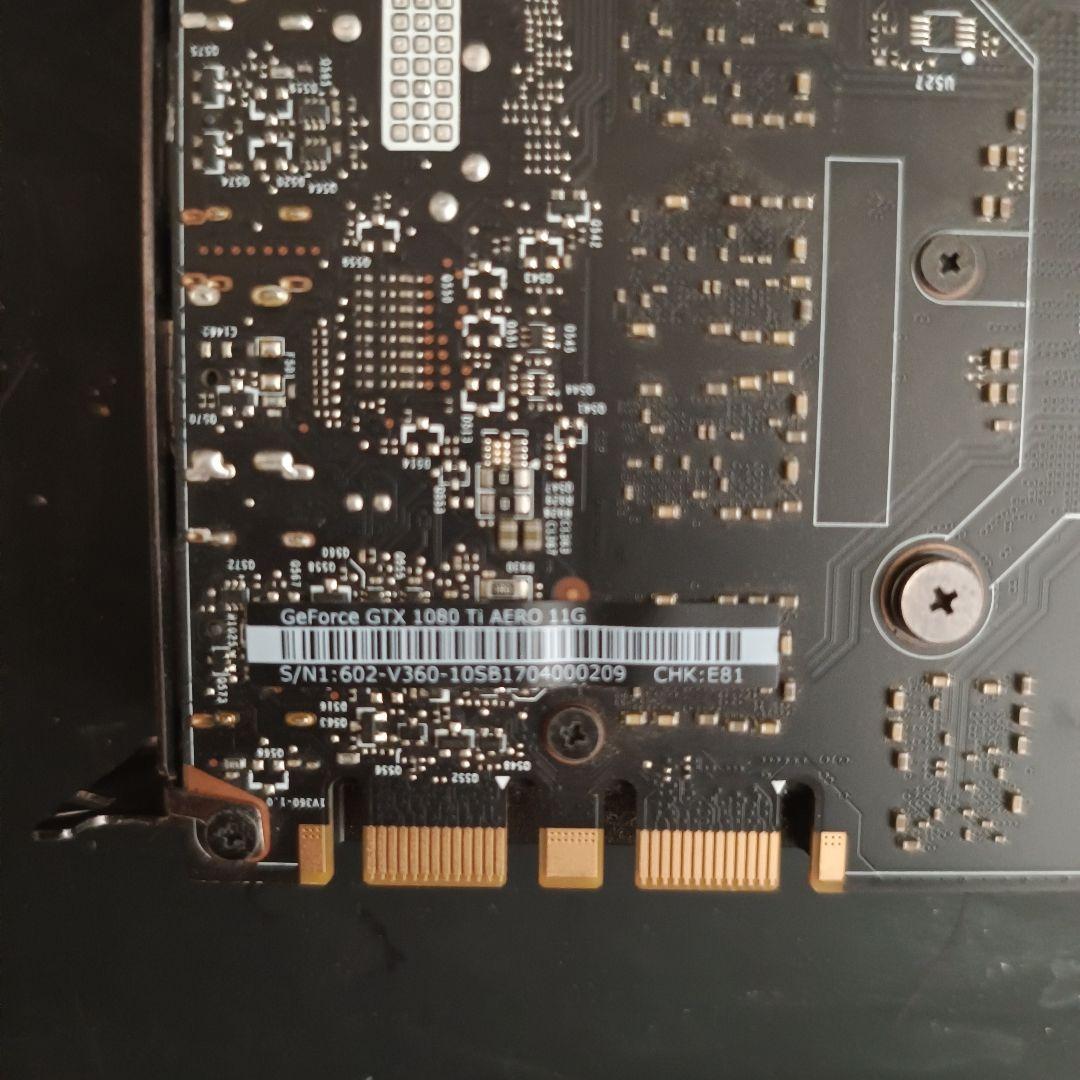 グラフィックボード・グラボ・ビデオカード MSI GeForce GTX 1080 Ti AERO 11G