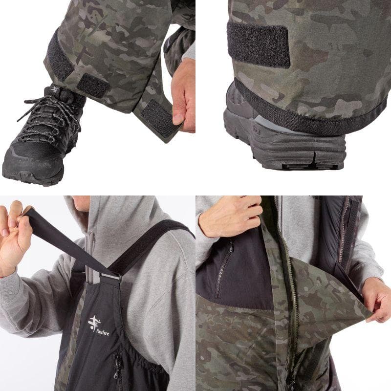 Foxfire　フロストレイクビブ　パンツ　M【新品】ブラック　フィッシング