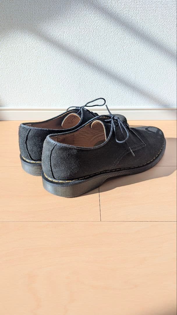 Dr.Martens Octavius UK10 スエード ブラック
