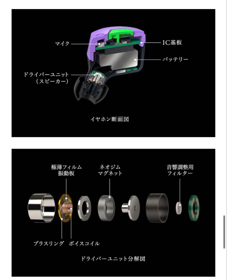 【希少】final EVATW06 ワイヤレスイヤホン エヴァンゲリオン