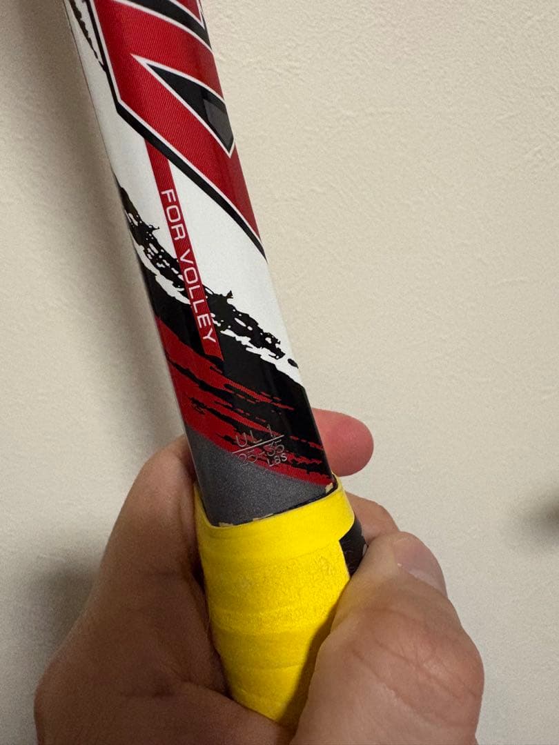 YONEX ナノフォース8V 赤 ソフトテニス UL1