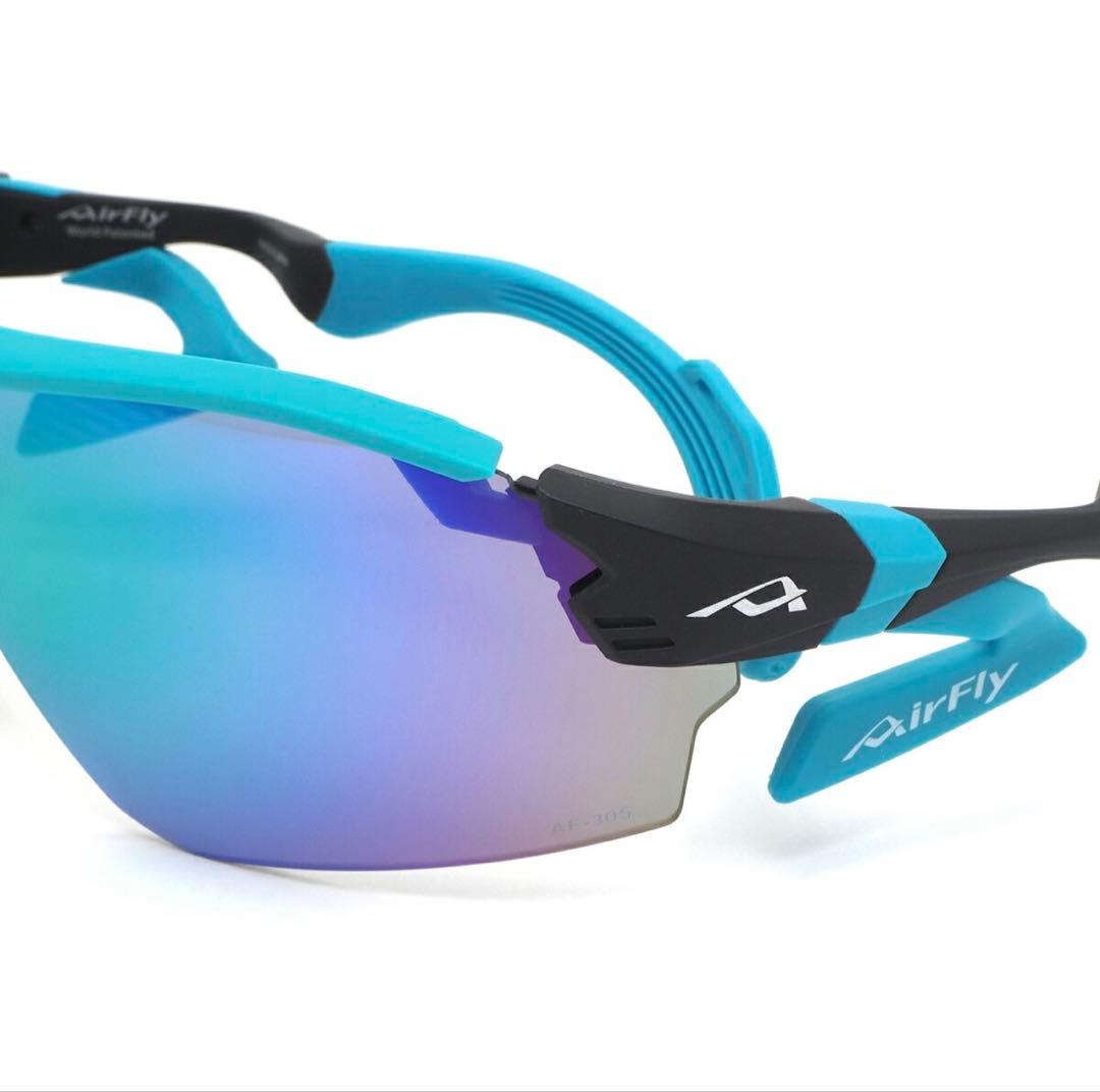 エアフライ サングラス AF-305 C-4 AirFly ミラーレンズ