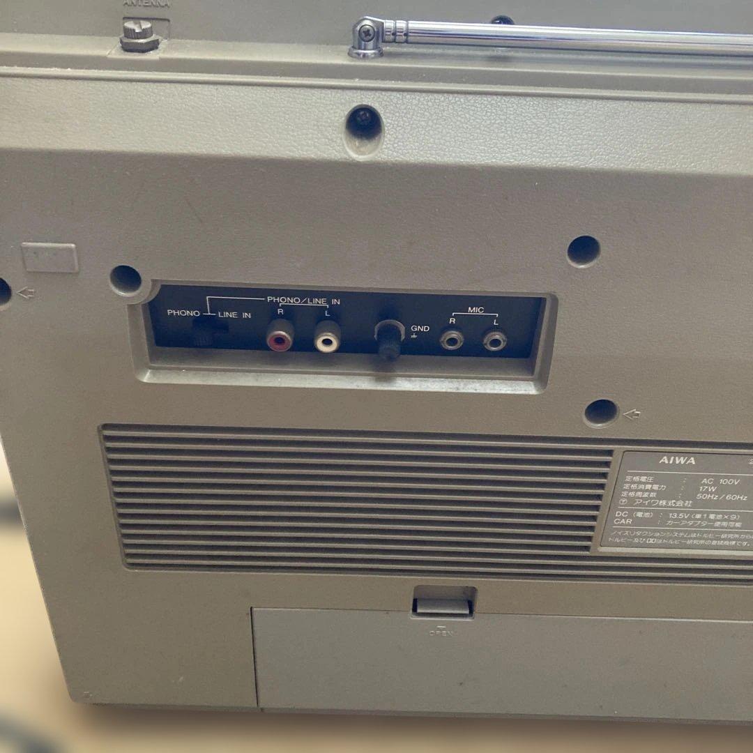 アイワ　AIWA J77 ラジカセ　レトロ