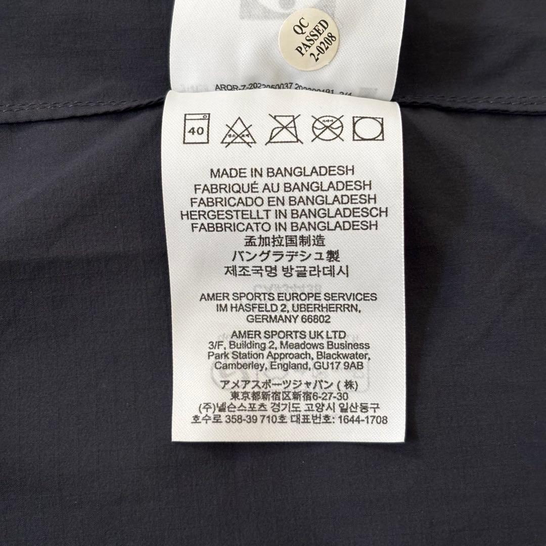 【美品】ARC'TERYX スコーミッシュフーディ L ダークネイビー