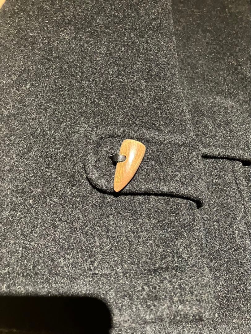 極上 英国製 Montgomeryウール ダッフルコート ダークグレー