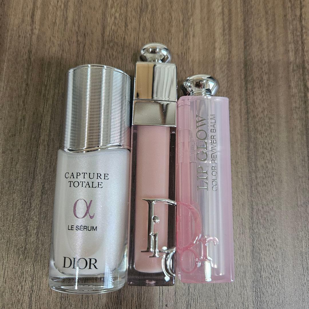 （限定値下げ）ディオール 2024クリスマスコフレ ポーチ　リップ　美容液