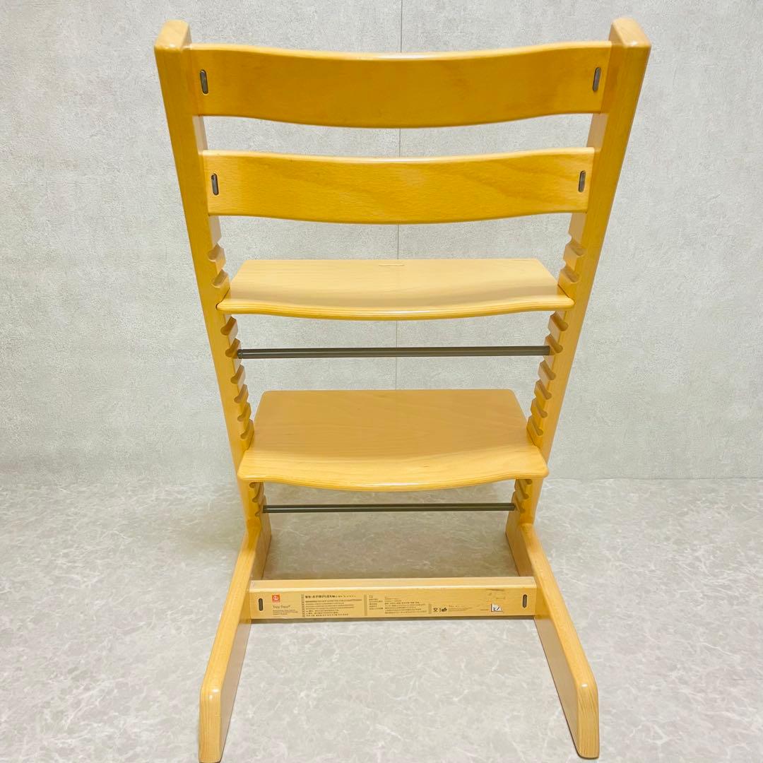 美品 STOKKE ストッケ トリップトラップ ナチュラル シリアルNo.6 ①