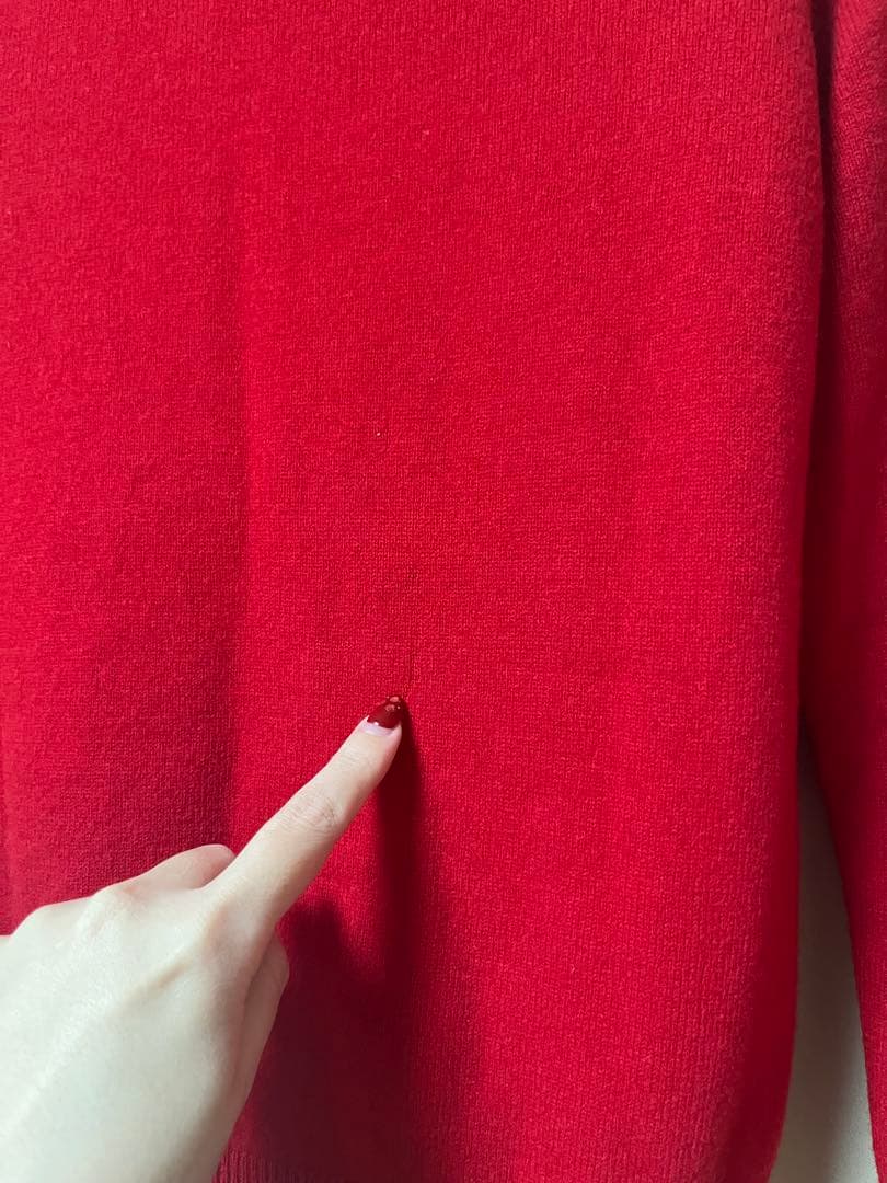 【お値下げ】PLAY COMME des GARÇONS カーディガン赤L日本製