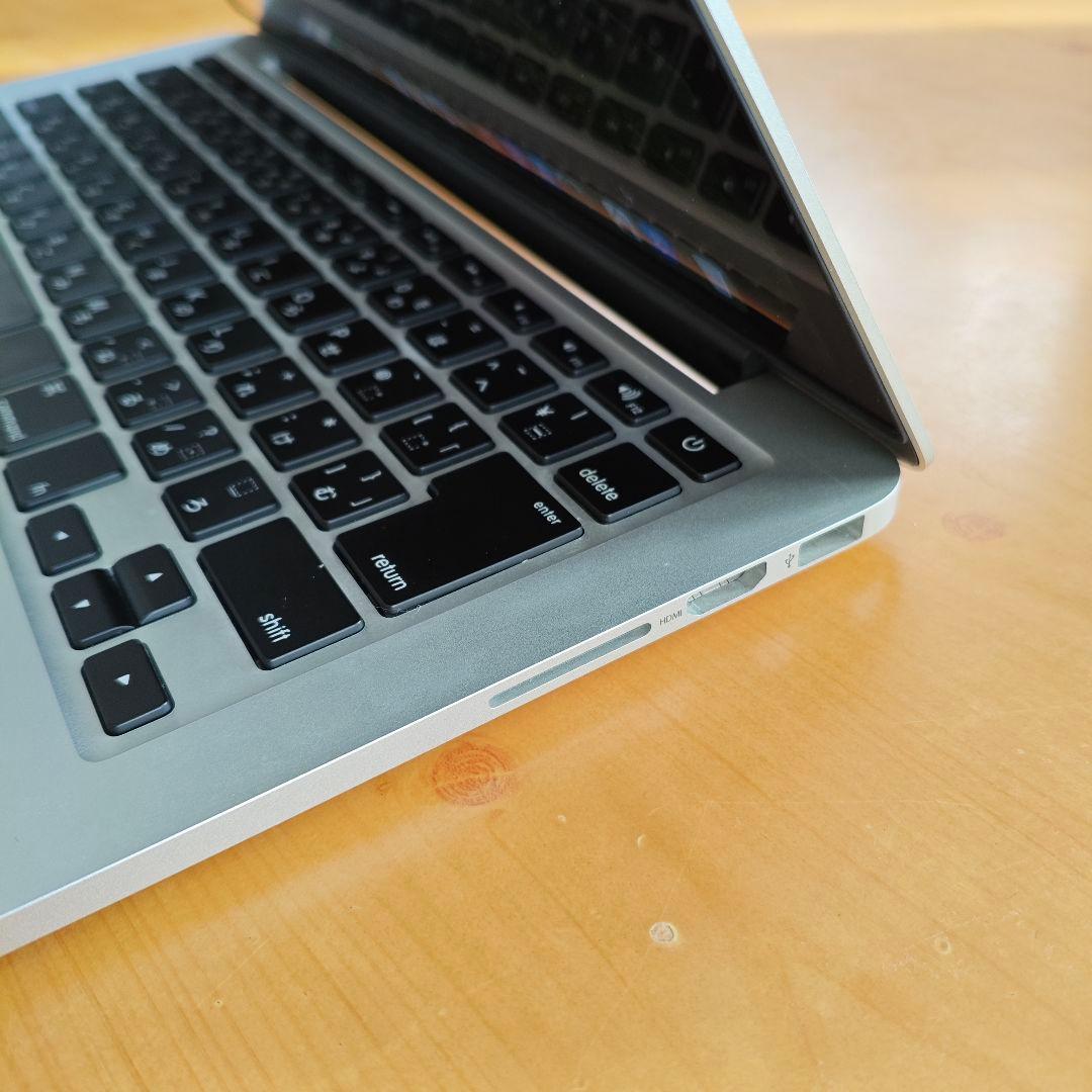 【良品】Macbook Pro 13インチ i5 8G バッテリー◯　おまけ付