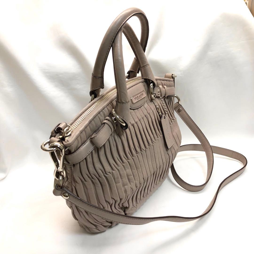 なっきー✨　COACH コーチ　マディソン ハンドバッグ　2WAY レザー