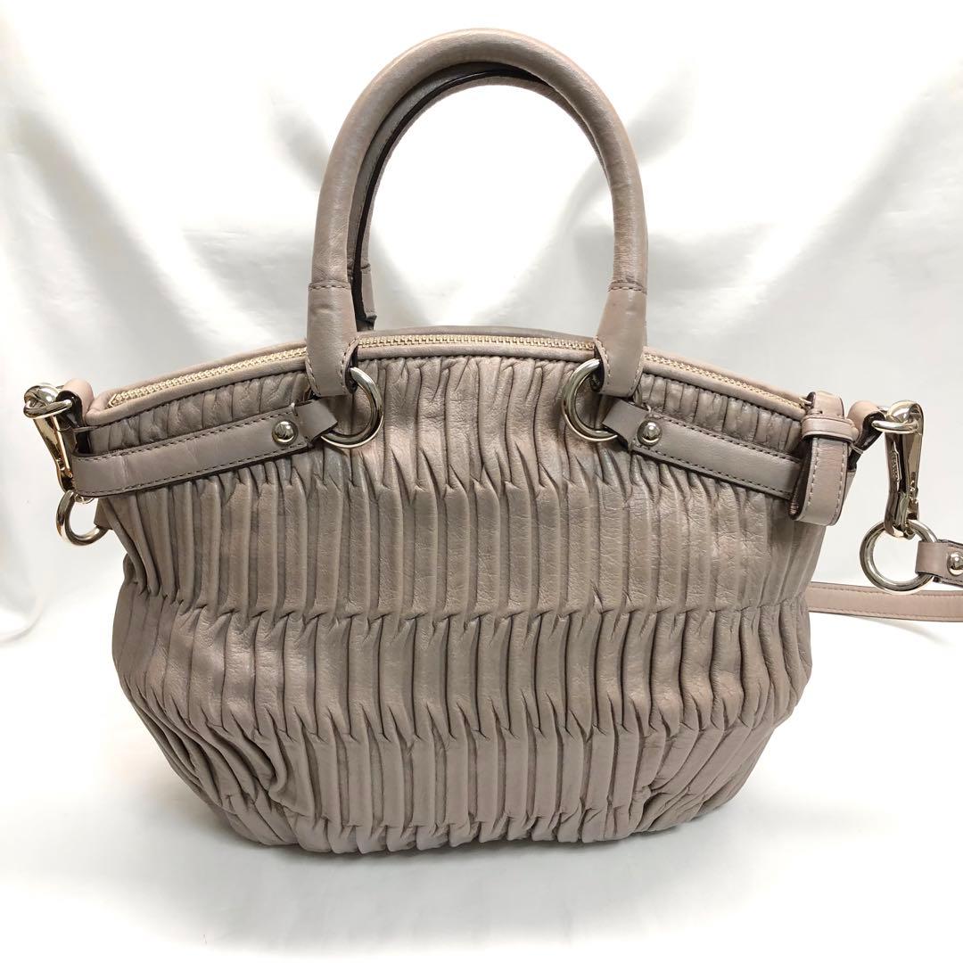 なっきー✨　COACH コーチ　マディソン ハンドバッグ　2WAY レザー