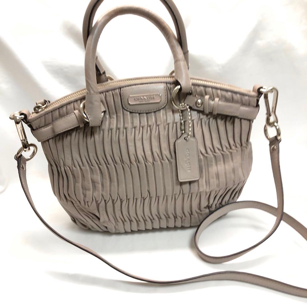 なっきー✨　COACH コーチ　マディソン ハンドバッグ　2WAY レザー