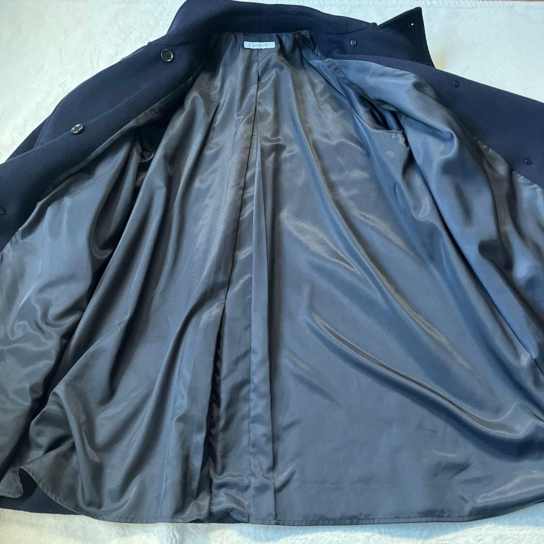 極美品24AW シンプリシティエ　テントラインビーバーコート オーバーサイズ