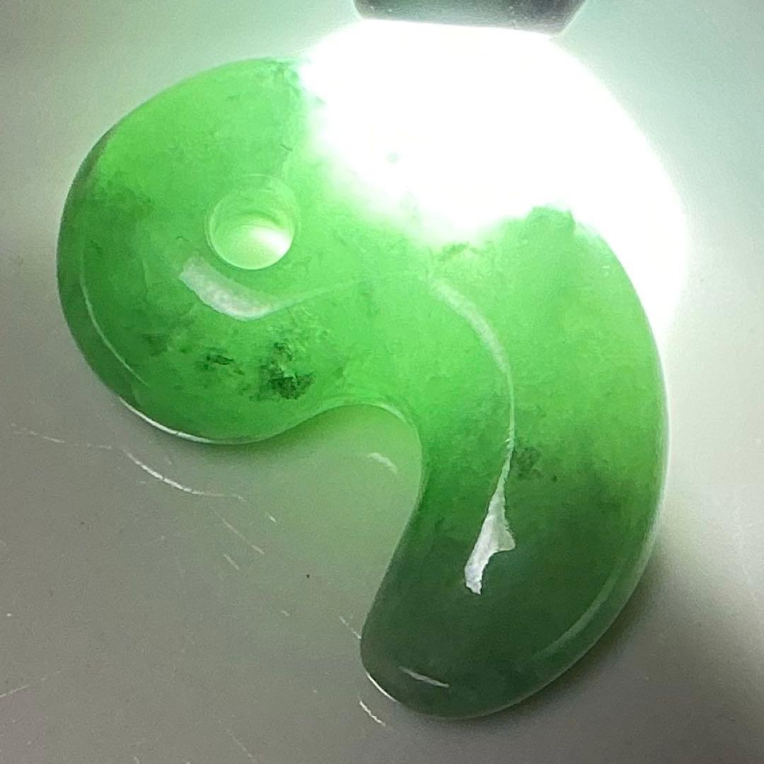 糸魚川翡翠　金山谷　勾玉　（追加入手できました）