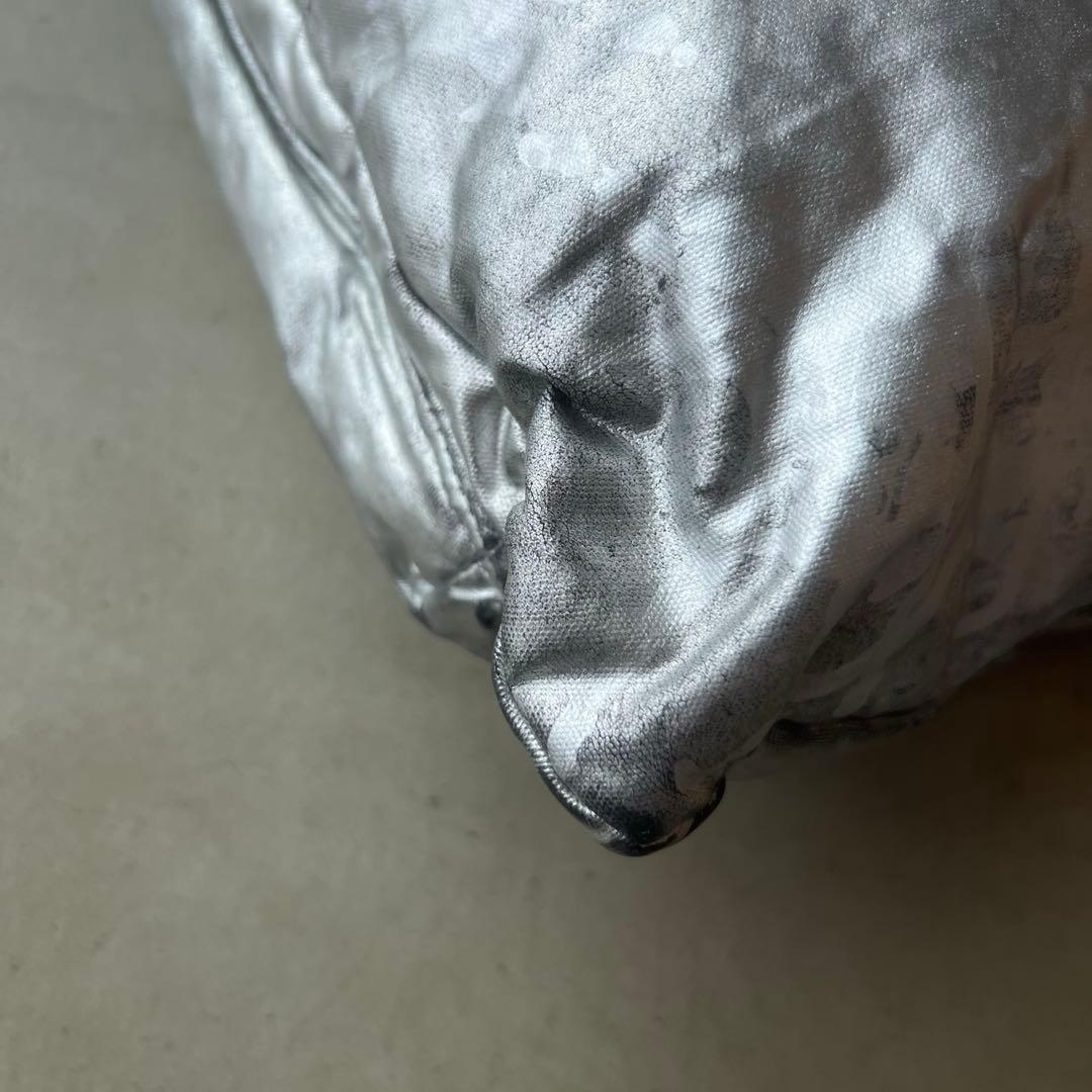 【PORTER×プティローブノアー】シルバー　箔　ヘルメットバッグ　ポーター