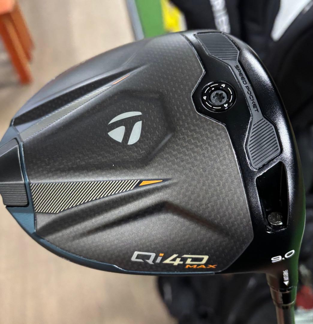 Qi4D MAX ドライバー 9.0度 シャフトMR50S