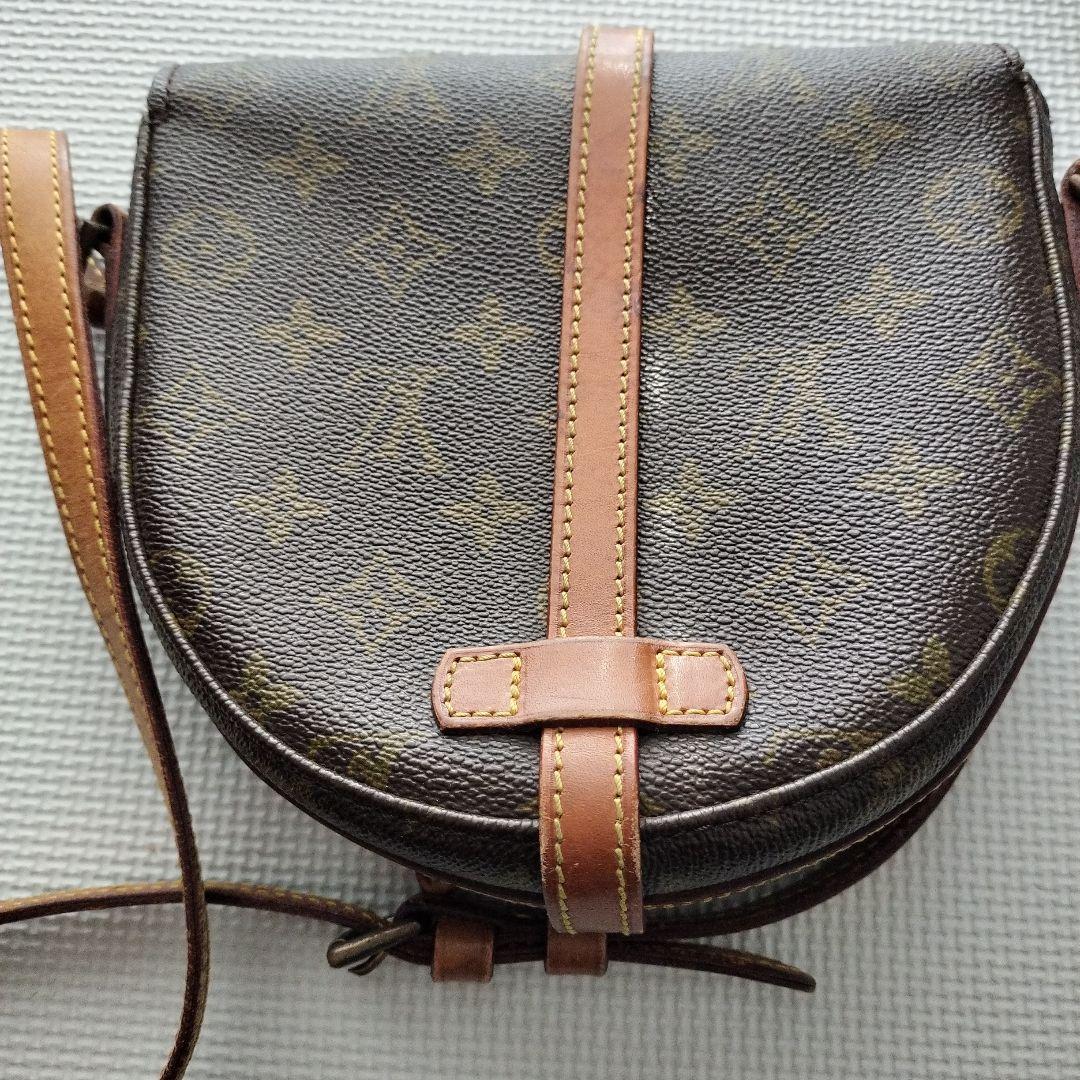 訳あり　ルイヴィトン モノグラム ショルダーバッグ　シャンティ　ヴィンテージ