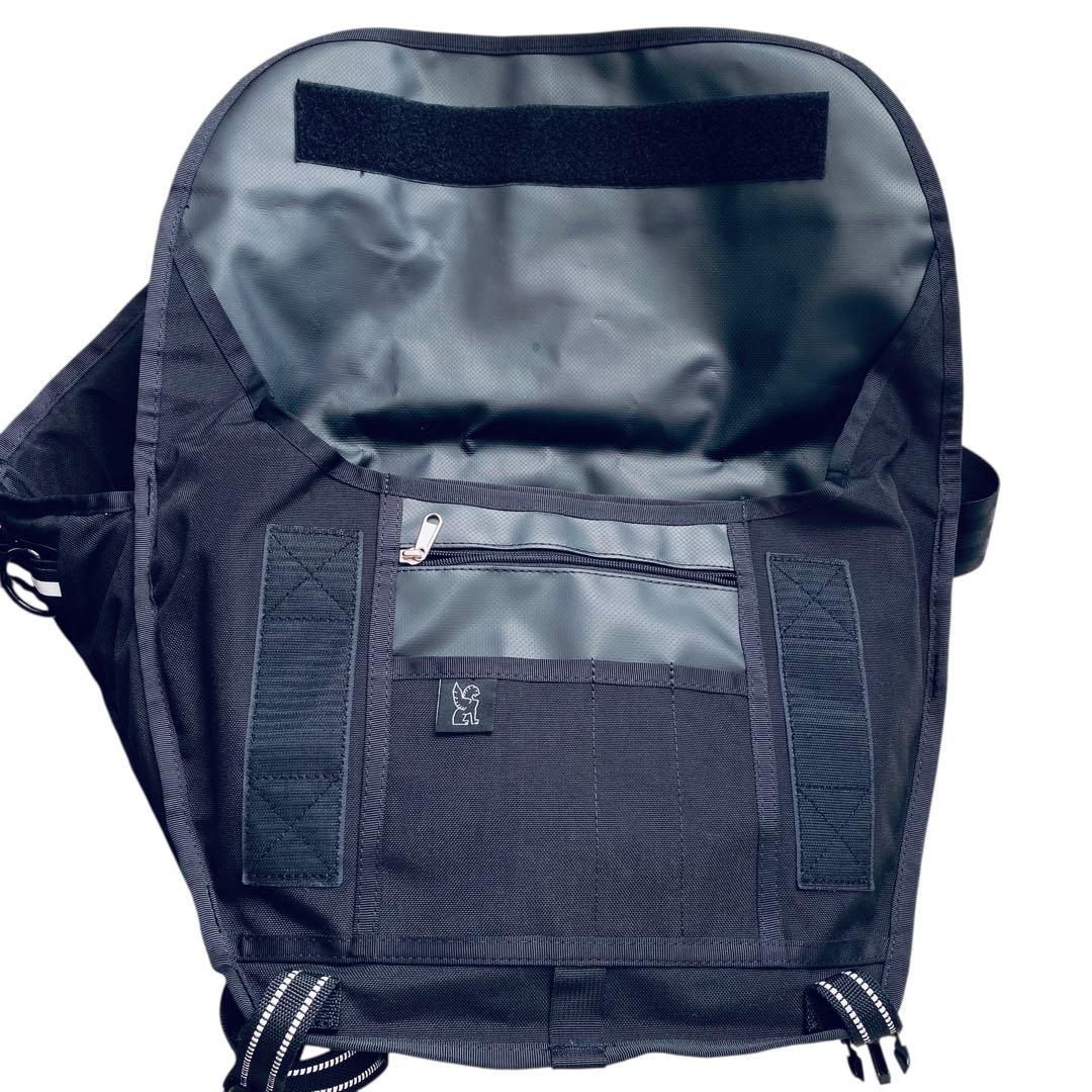 CHROME クローム【極美品】ミニメトロ オールブラック メッセンジャーバッグ