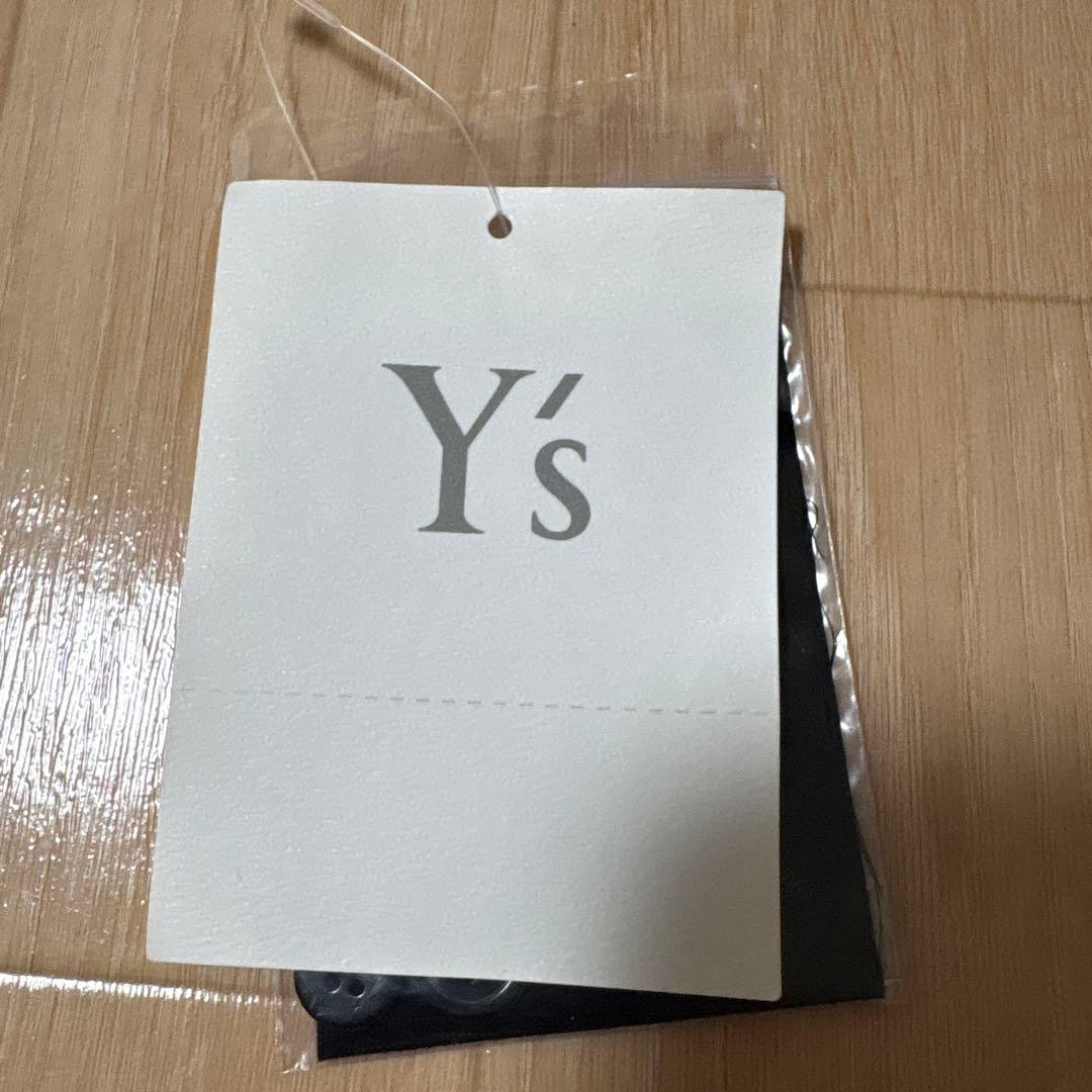 Y's ブラック 刺繍入り長袖シャツ　 サイズ2