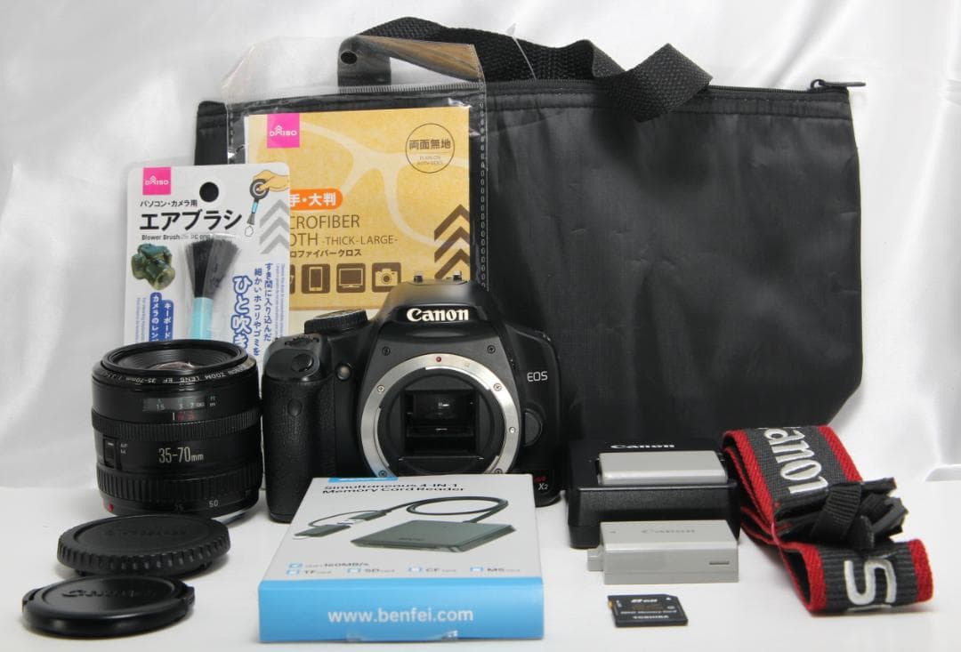 ❤シャッター数3653♪Canon Kiss X2♪スマホ転送OK&入門用❤