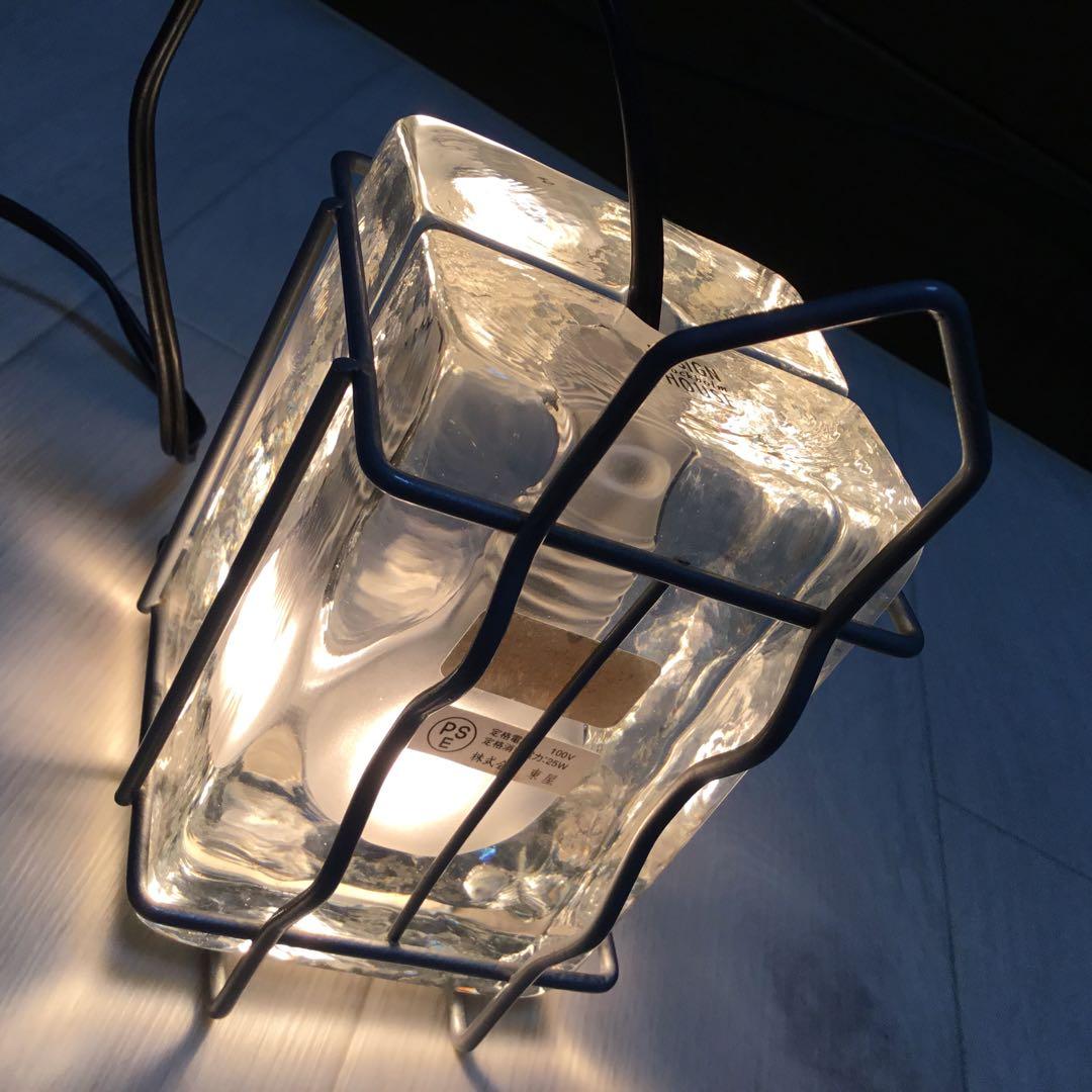 ト*ト様 デザインハウス　ブロックランプ　ミニ　初期モデル　ポルトガル　壁掛　ホ