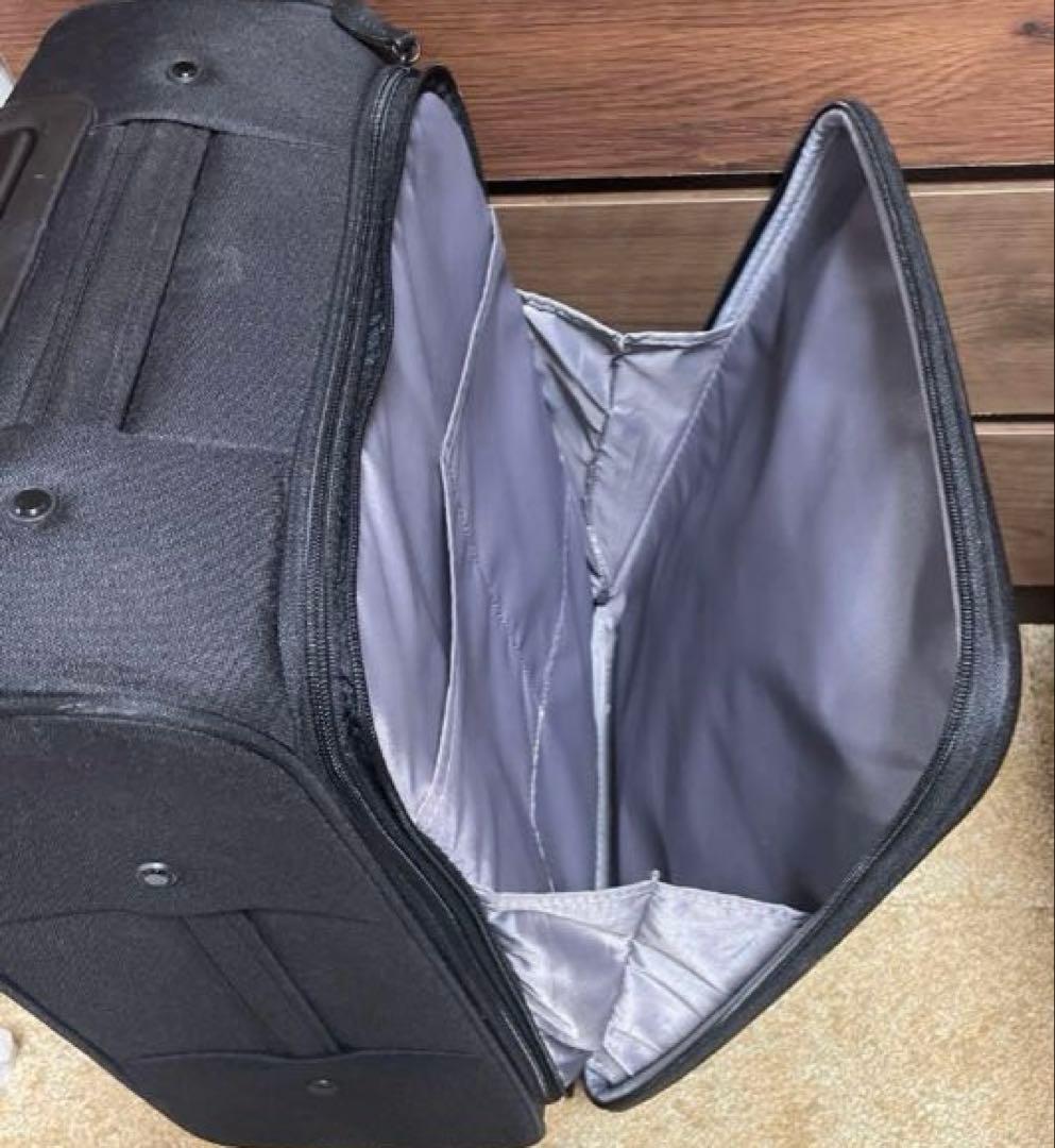 無印　スーツケース　キャリーケース　ブラック 機内持込キャリーバック