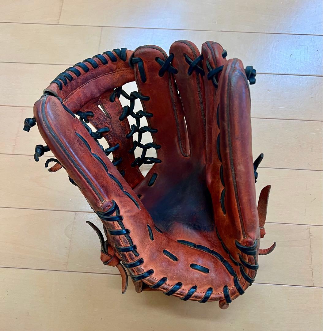 【レア】ミズノプロ　硬式オーダーグローブ　外野
