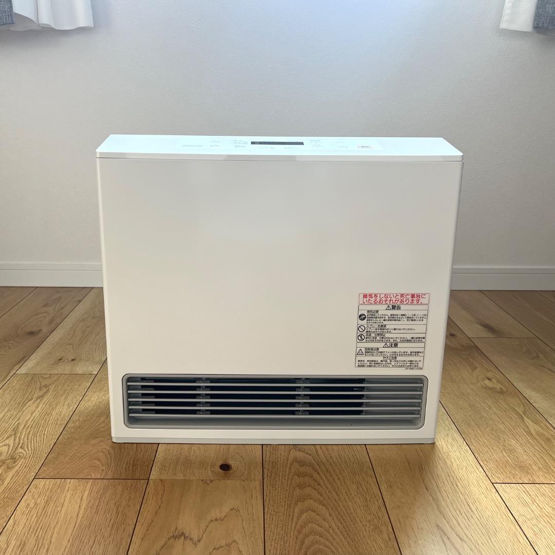 【ほぼ未使用】リンナイ RC-U5801E-WH ガスファンヒーター 都市ガス