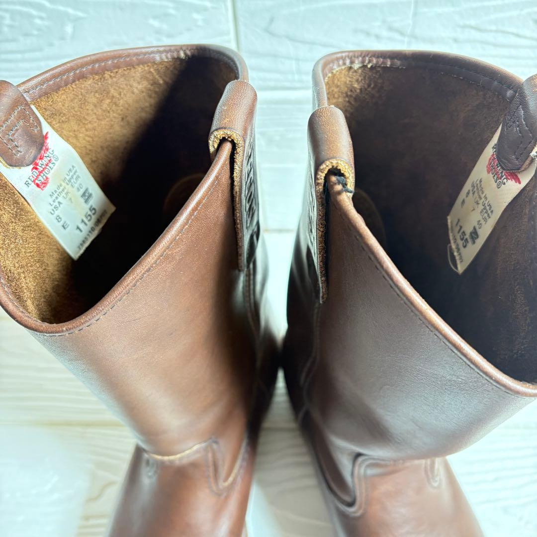 ✨レッドウィング ✨ペコスブーツモデル/品番１１５５タグ06年8E USA製美品