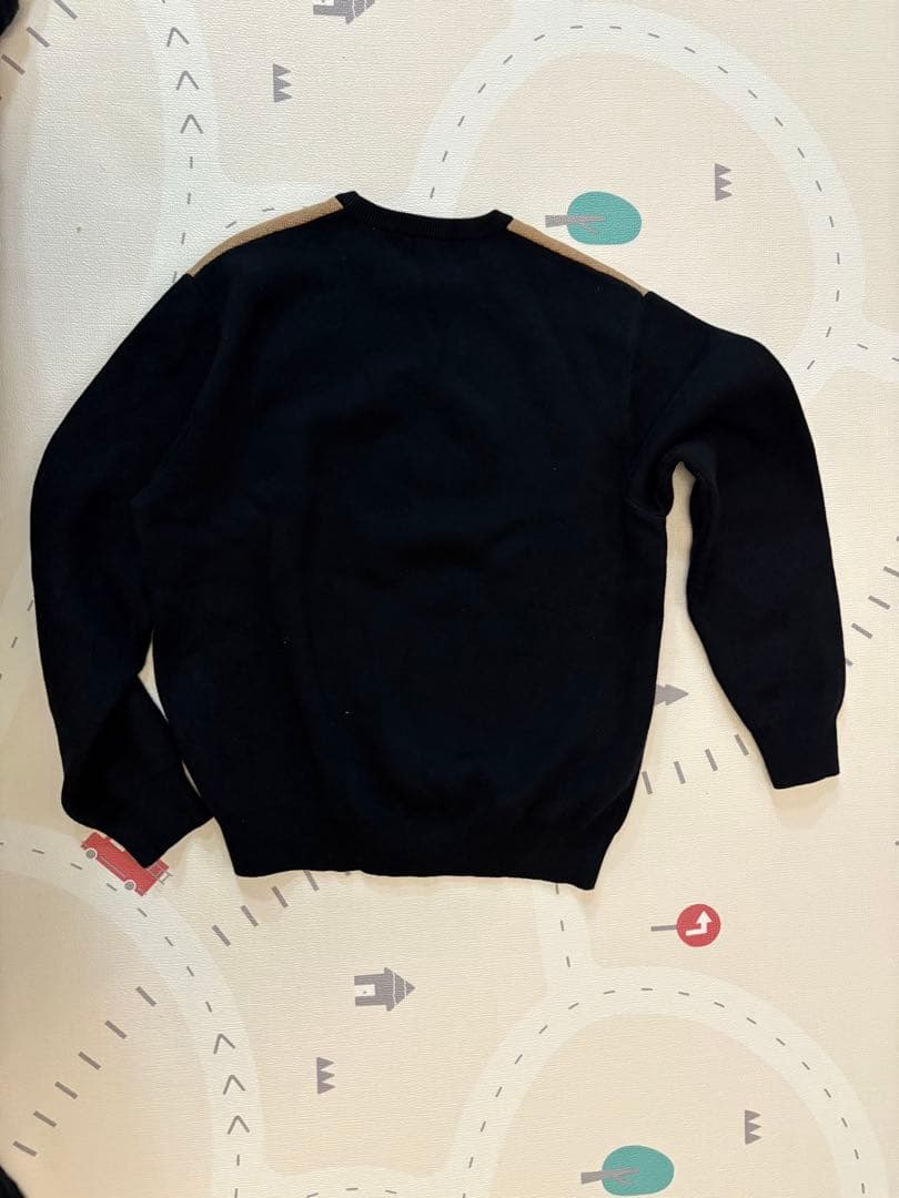 Supreme セーター M 黒 ベージュ