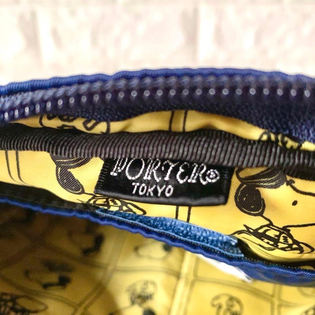 レア✨【極美品】JOE PORTER スヌーピー ショルダーバッグ ネイビー 青