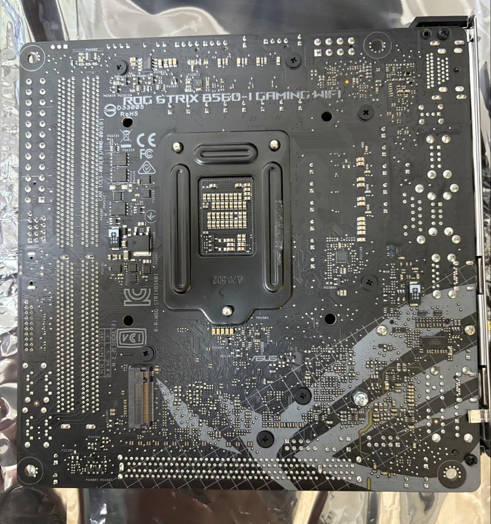 マザーボード ROG B560I + i5-11400F + DDR4 16GB*2