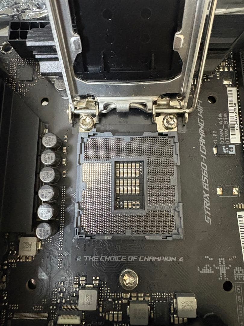 マザーボード ROG B560I + i5-11400F + DDR4 16GB*2