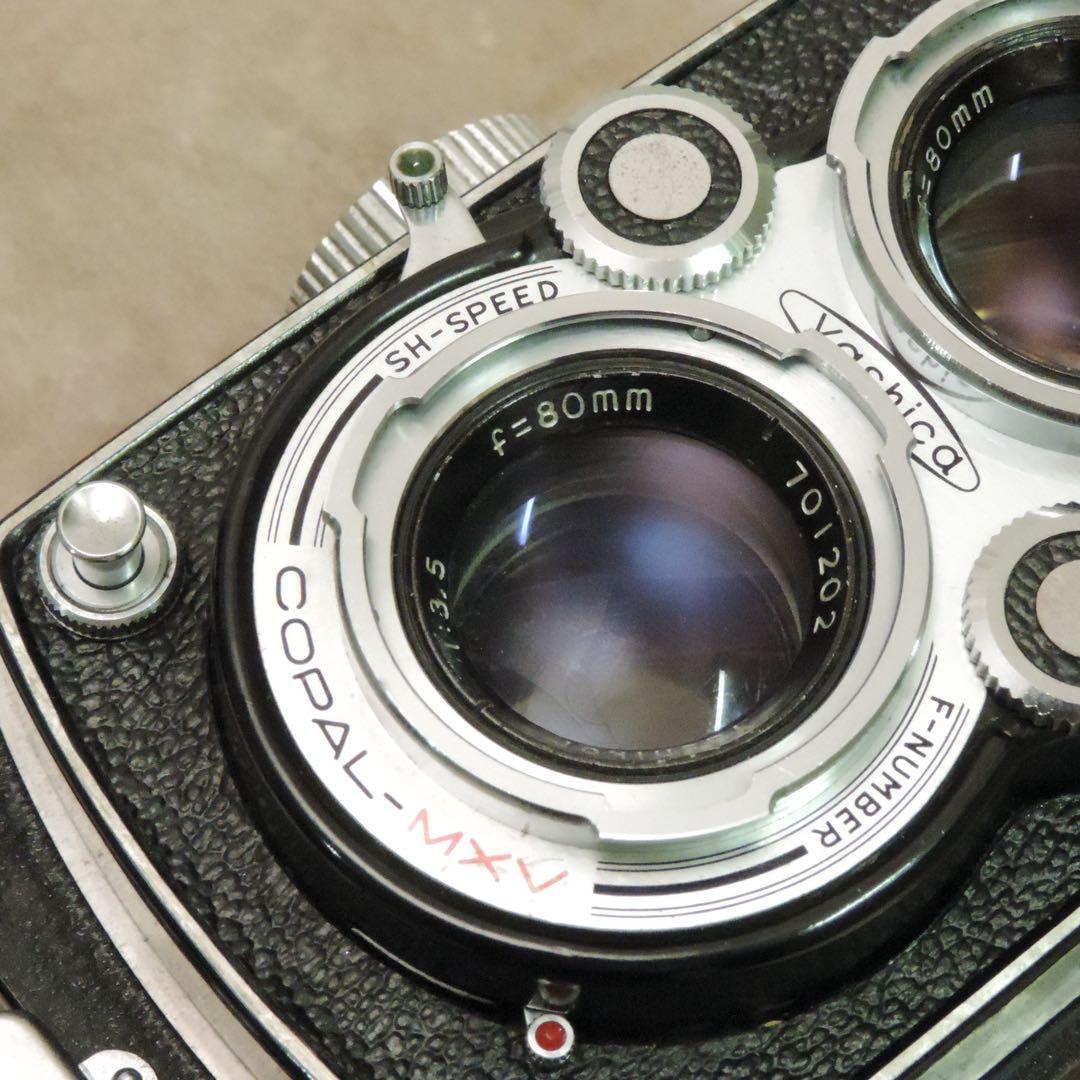 【動作品】Yashicaflex 新B 二眼レフ 中判カメラ