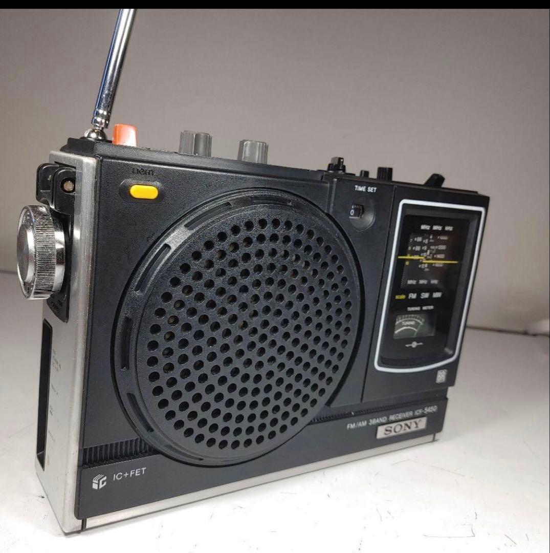 SONY ラジオ ICF-5450 スカイセンサー5450 動作品