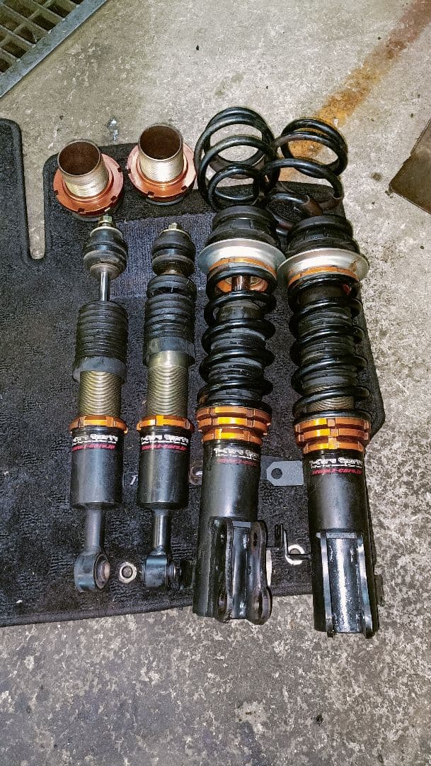 アルト HA36Sサスペンションキット コイルオーバー ブラック/オレンジ
