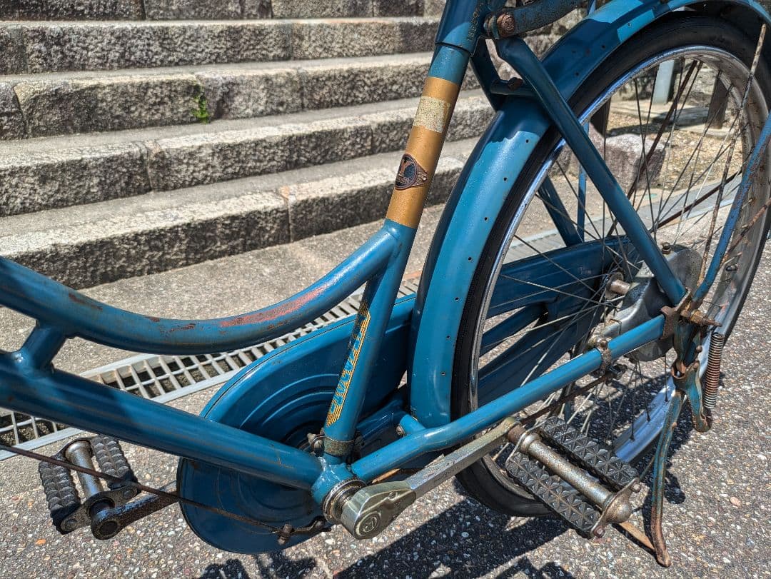 美品 山口　ゴールド号 婦人車 実用車 昭和 レトロ 自転車