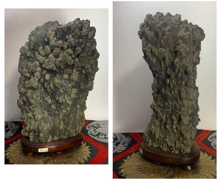 2403 宇甘川石 牡丹石 『堅葡萄』  高29(cm) 8.04kg