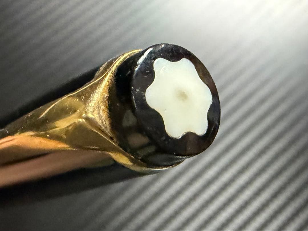 美品 モンブラン No.22 ブラック F 細字 万年筆